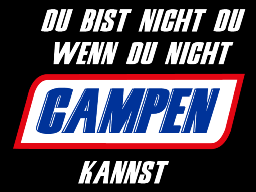 Du bist nicht du Motiv schwarz