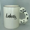 Keramiktasse für Kinder Hund
