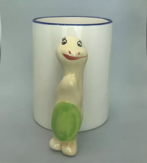 Keramiktasse für Kinder Schlidkröte
