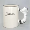 Keramiktasse für Kinder Zebra