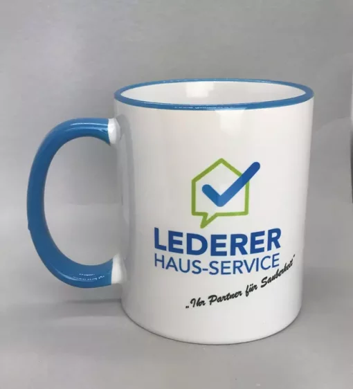 Logotasse Lederer