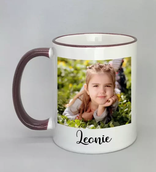 Phototasse Leonie Rand bordeaux