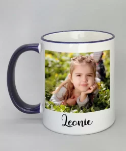 Phototasse Leonie Rand dunkelblau