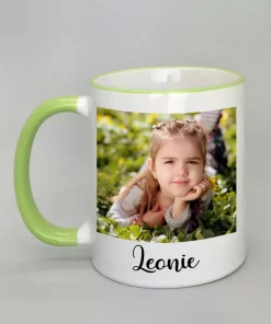 Phototasse Leonie Rand hellgrün