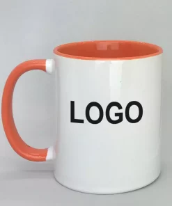Logotasse Innenseite rot