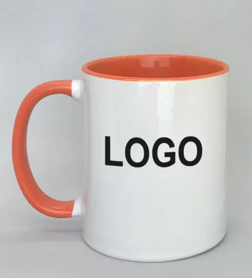 Logotasse Innenseite rot