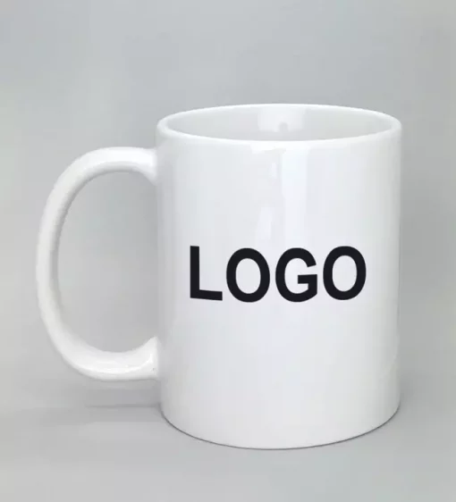 Logotasse weiß