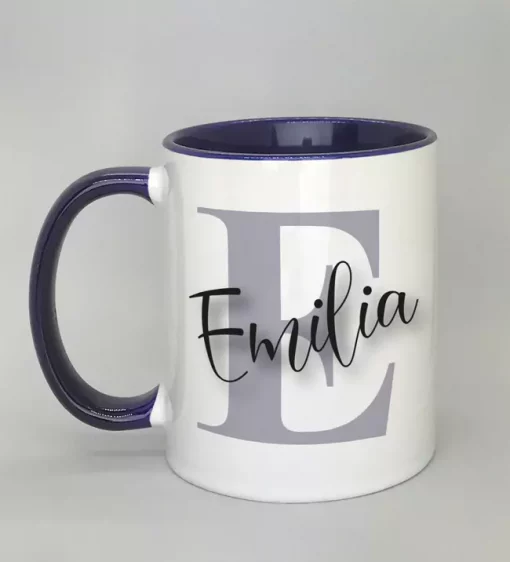 Namenstasse dunkelblau