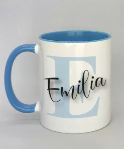 Namenstasse hellblau