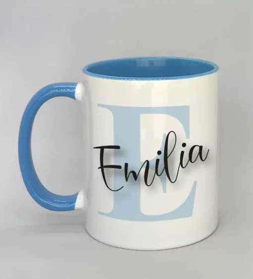 Namenstasse hellblau