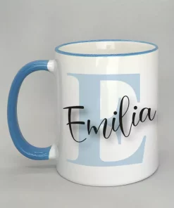 Namenstasse hellblau