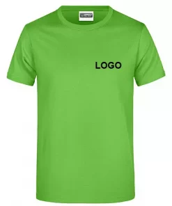 Herren Logo T-Shirt grün