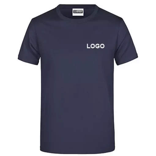Herren Logo T-Shirt navy