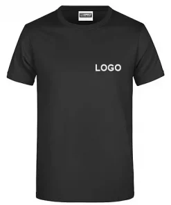 Herren Logo T-Shirt schwarz