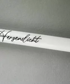 Stabkerze Herzenslicht