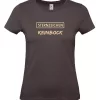 Statement-Shirt Sternzeichen Keinbock braun