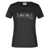 Damen T-Shirt MOM schwarz