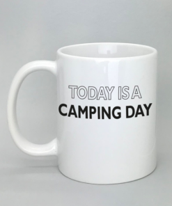 Campingtasse komplett weiß