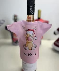 Flaschenshirt mit lustigem Elch