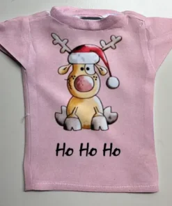 Flaschenshirt mit lustigem Elch