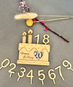 Geldgeschenk Torte zum 18. Geburtstag