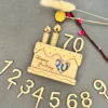 Geldgeschenk Torte zum 70. Geburtstag