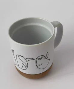Korktasse offen